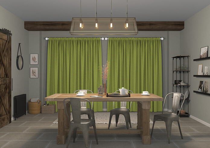 Nova, Lime - Made to Measure Curtains - Image 7